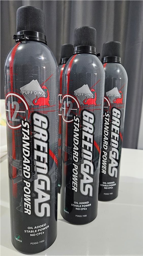 Frascos de Green Gas para airsoft